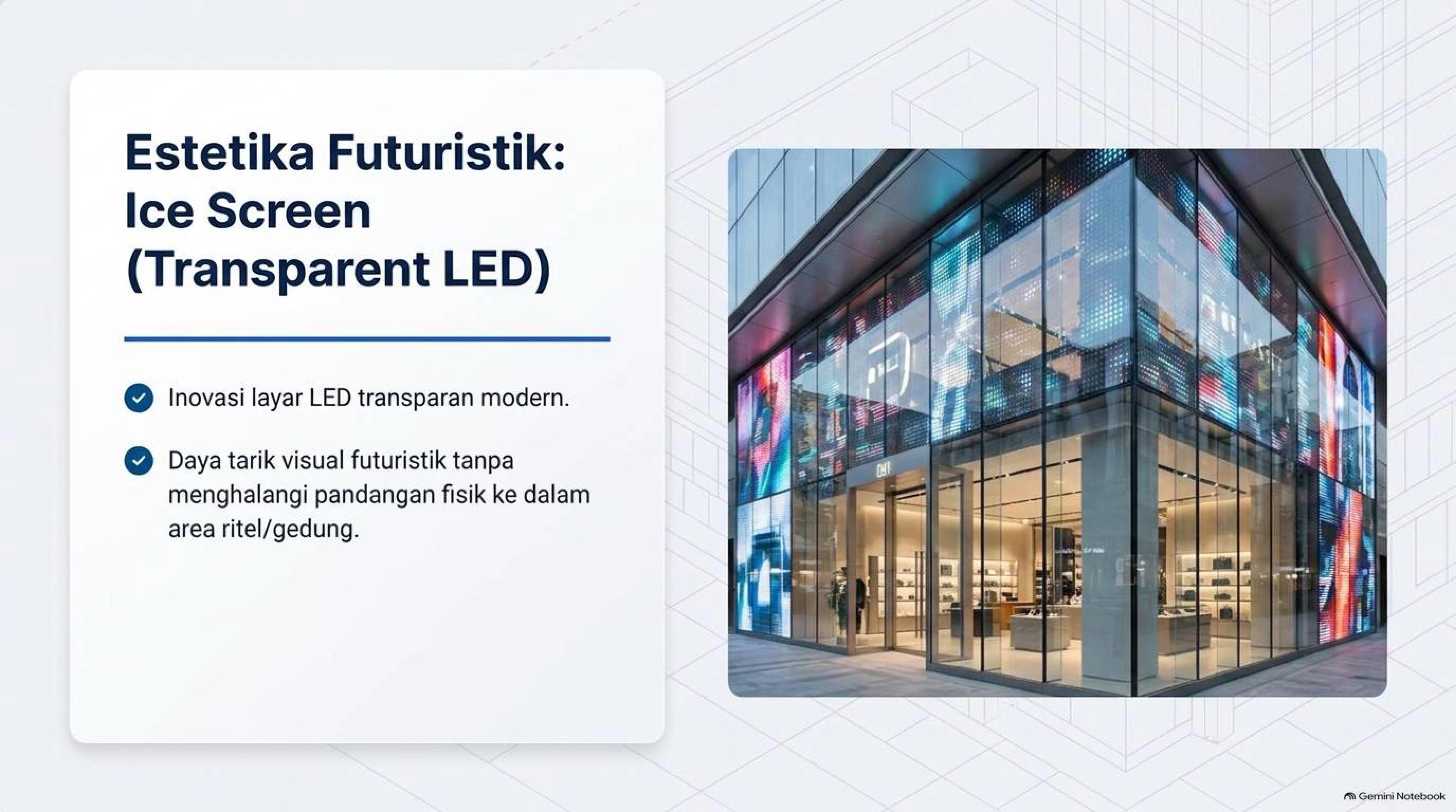 Ice Screen Transparent LED